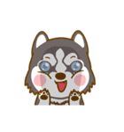Coffee and Latte Husky ver2（個別スタンプ：1）