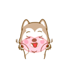 Coffee and Latte Husky ver2（個別スタンプ：2）