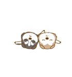 Coffee and Latte Husky ver2（個別スタンプ：7）