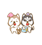 Coffee and Latte Husky ver2（個別スタンプ：14）