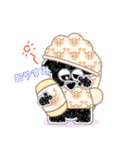 トイプーのクッキー黒プーバージョン可愛い（個別スタンプ：2）