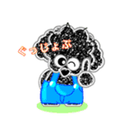 トイプーのクッキー黒プーバージョン可愛い（個別スタンプ：32）