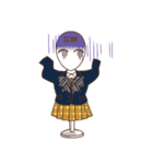 制服のマネキンちゃん～禁断のことば編～（個別スタンプ：6）