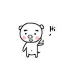 Small stupid pig（個別スタンプ：1）