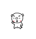 Small stupid pig（個別スタンプ：8）