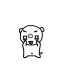 Small stupid pig（個別スタンプ：10）
