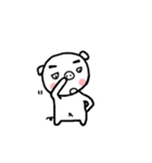 Small stupid pig（個別スタンプ：11）