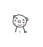 Small stupid pig（個別スタンプ：14）