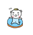 Small stupid pig（個別スタンプ：22）