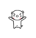 Small stupid pig（個別スタンプ：27）