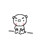 Small stupid pig（個別スタンプ：28）