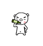 Small stupid pig（個別スタンプ：31）