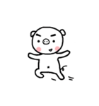 Small stupid pig（個別スタンプ：32）