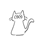 しろねこらんちゃん（個別スタンプ：1）