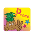 Aloha パイナポー3 HAWAII（個別スタンプ：4）