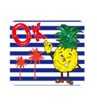 Aloha パイナポー3 HAWAII（個別スタンプ：7）