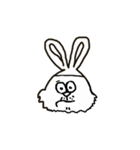 タイトな帽子のウサギのトミー（個別スタンプ：3）