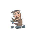 SingleMan(Really！！！)（個別スタンプ：11）