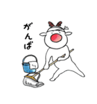 さらに平和なトナカイくん！第二弾登場！（個別スタンプ：6）