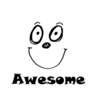 Face Pig (English version)（個別スタンプ：12）