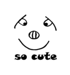 Face Pig (English version)（個別スタンプ：17）