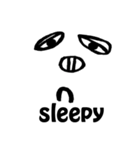 Face Pig (English version)（個別スタンプ：26）