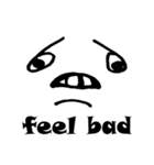 Face Pig (English version)（個別スタンプ：36）