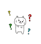 手書き風ネコ（個別スタンプ：8）
