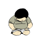 Daddy's apologies（個別スタンプ：5）