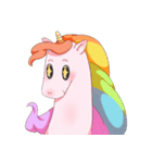 rainbow unicorn（個別スタンプ：2）