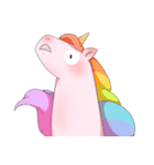 rainbow unicorn（個別スタンプ：6）