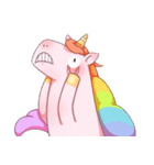rainbow unicorn（個別スタンプ：7）