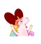 rainbow unicorn（個別スタンプ：14）