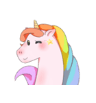 rainbow unicorn（個別スタンプ：18）