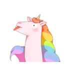 rainbow unicorn（個別スタンプ：20）