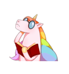 rainbow unicorn（個別スタンプ：22）