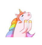 rainbow unicorn（個別スタンプ：23）