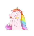rainbow unicorn（個別スタンプ：24）