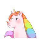 rainbow unicorn（個別スタンプ：26）