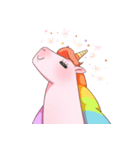 rainbow unicorn（個別スタンプ：29）
