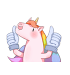 rainbow unicorn（個別スタンプ：31）
