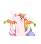 rainbow unicorn（個別スタンプ：32）