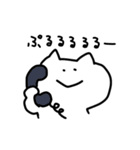 ねこのしろにゃんこ（個別スタンプ：36）