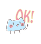 Pigs and jellyfish cat（個別スタンプ：2）
