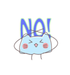 Pigs and jellyfish cat（個別スタンプ：3）