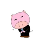 こぶた係長（個別スタンプ：4）