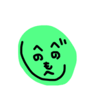 変なもじ。（個別スタンプ：8）