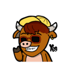 Rabbit and the school gang（個別スタンプ：5）