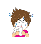 Local Teenager (Boy)（個別スタンプ：25）