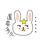 Rabbit doctor lazy day（個別スタンプ：1）